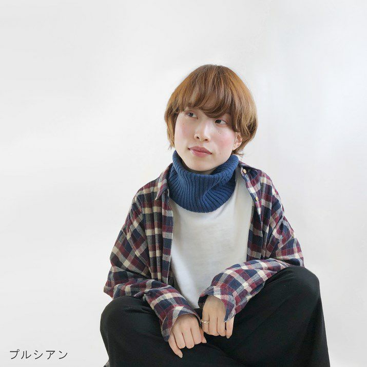 vie 100%カシミヤ ネックウォーマー カシミヤ100％ネックウォーマー | Milestone公式オンラインストア