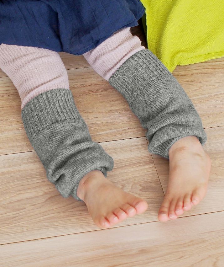 カシミヤ100％レッグウォーマーキッズ | Milestone公式オンラインストア