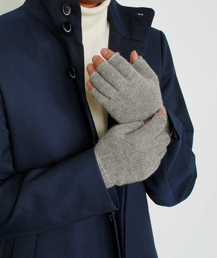 カシミヤ100％指なし手袋 | Milestone公式オンラインストア