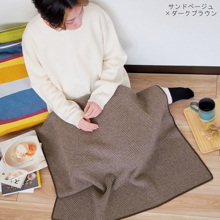 AYAKA様専用 ルシアンペラフィネ カシミヤ100%大判ブランケット のめっ 