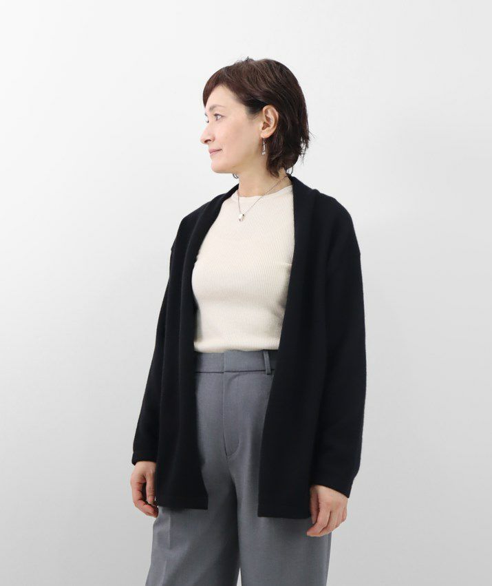 カシミヤ100％トッパーカーディガン | Milestone公式オンラインストア