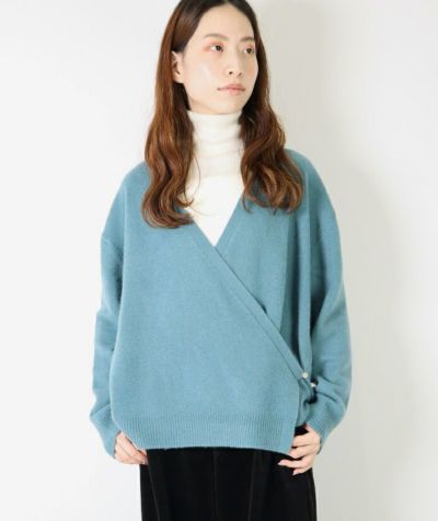 DOLCE&GABBANA☆カシミヤ100%Vネックニット エメラルド 54 DOLCE&GABBANA☆カシミヤ100%Vネックニット エメラルド 54