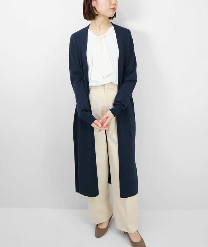 シルクコットンロングカーディガン | Milestone公式オンラインストア